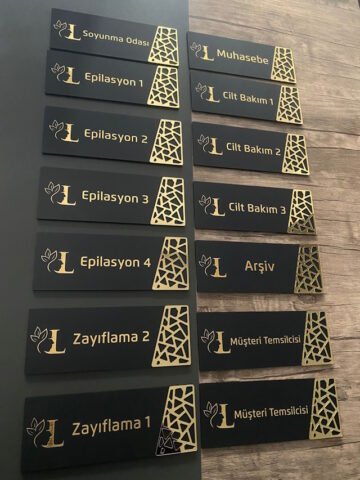Ofis tabelası – işyerleri için kurumsal çözüm